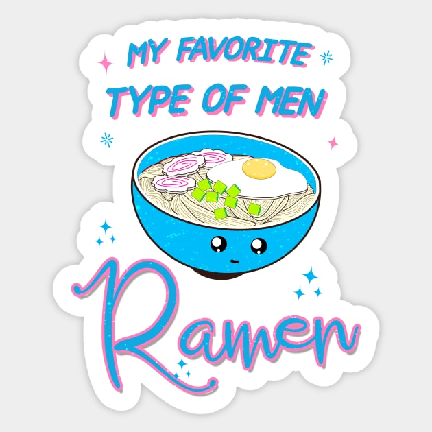 My Favorite type of Men Sticker by Vintage Dream